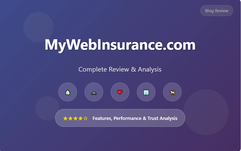 MyWebInsurance.com Review: Features, Performance & Trust Analysis