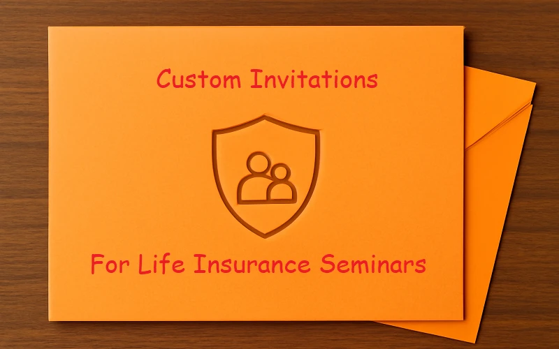 How to Print Custom Invitations for Life Insurance Seminars and Client Events in 2025