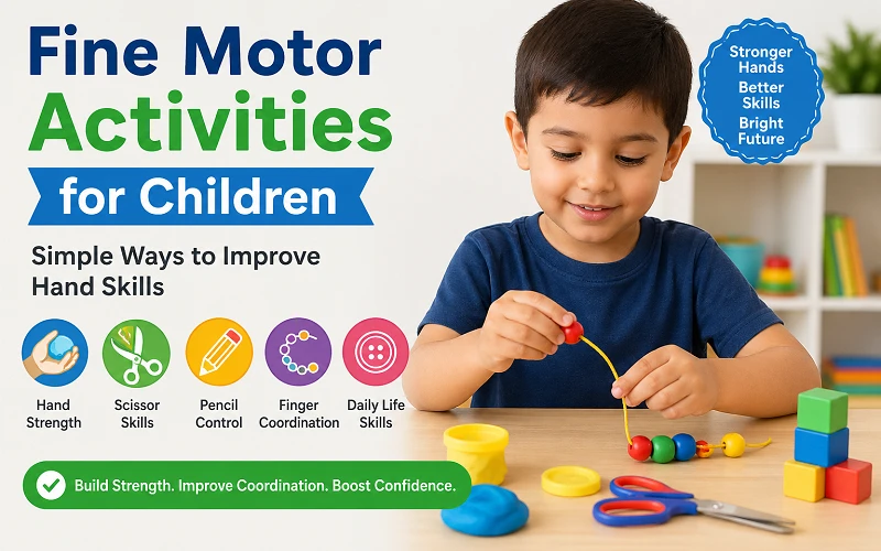 How to Help Children Improve Hand Skills with Fine Motor Activities?